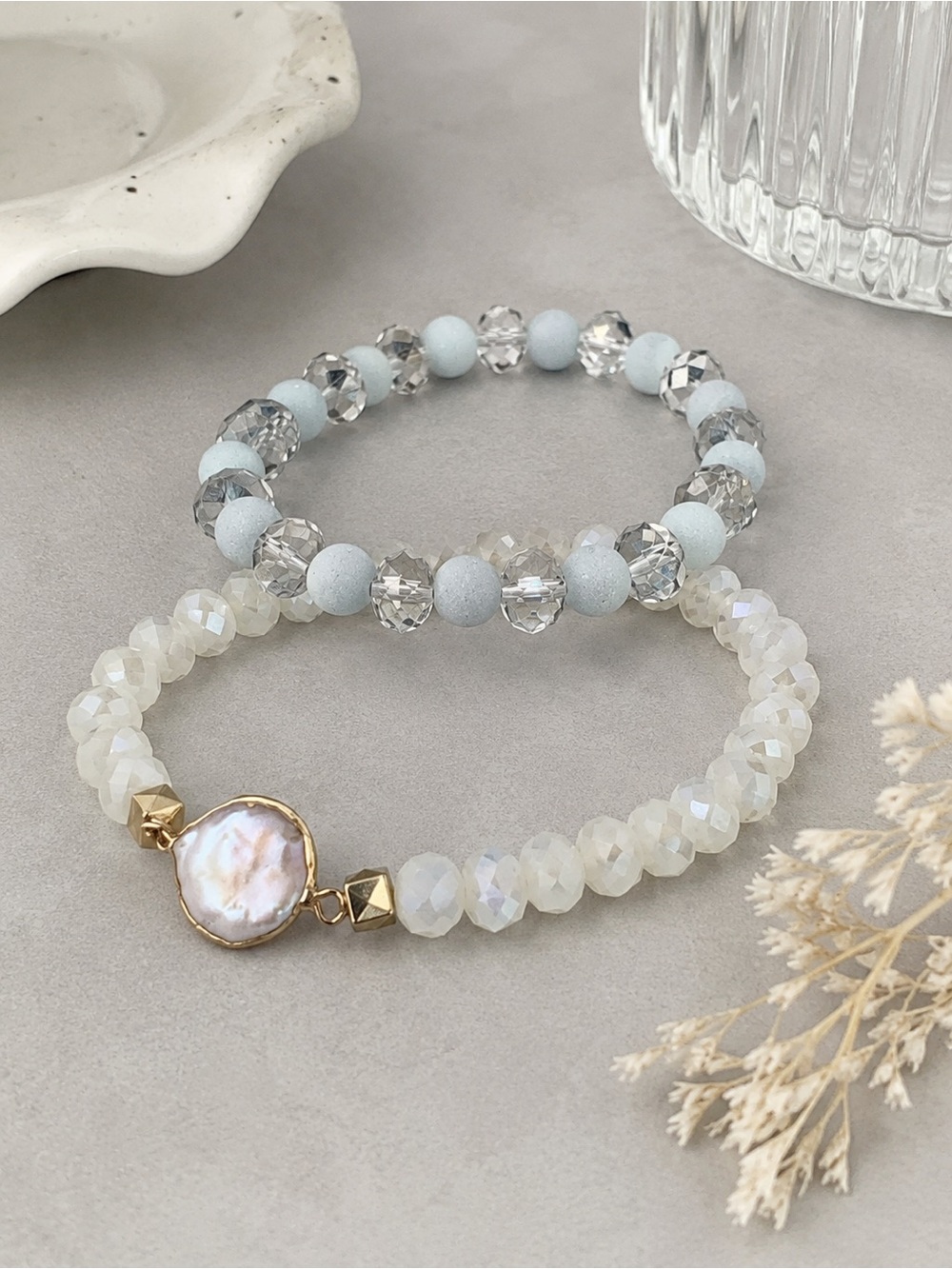 Pomina Beaded Stretch Bracelet Set (BR1111/3)